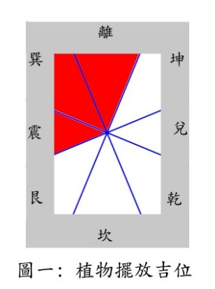 植物擺放